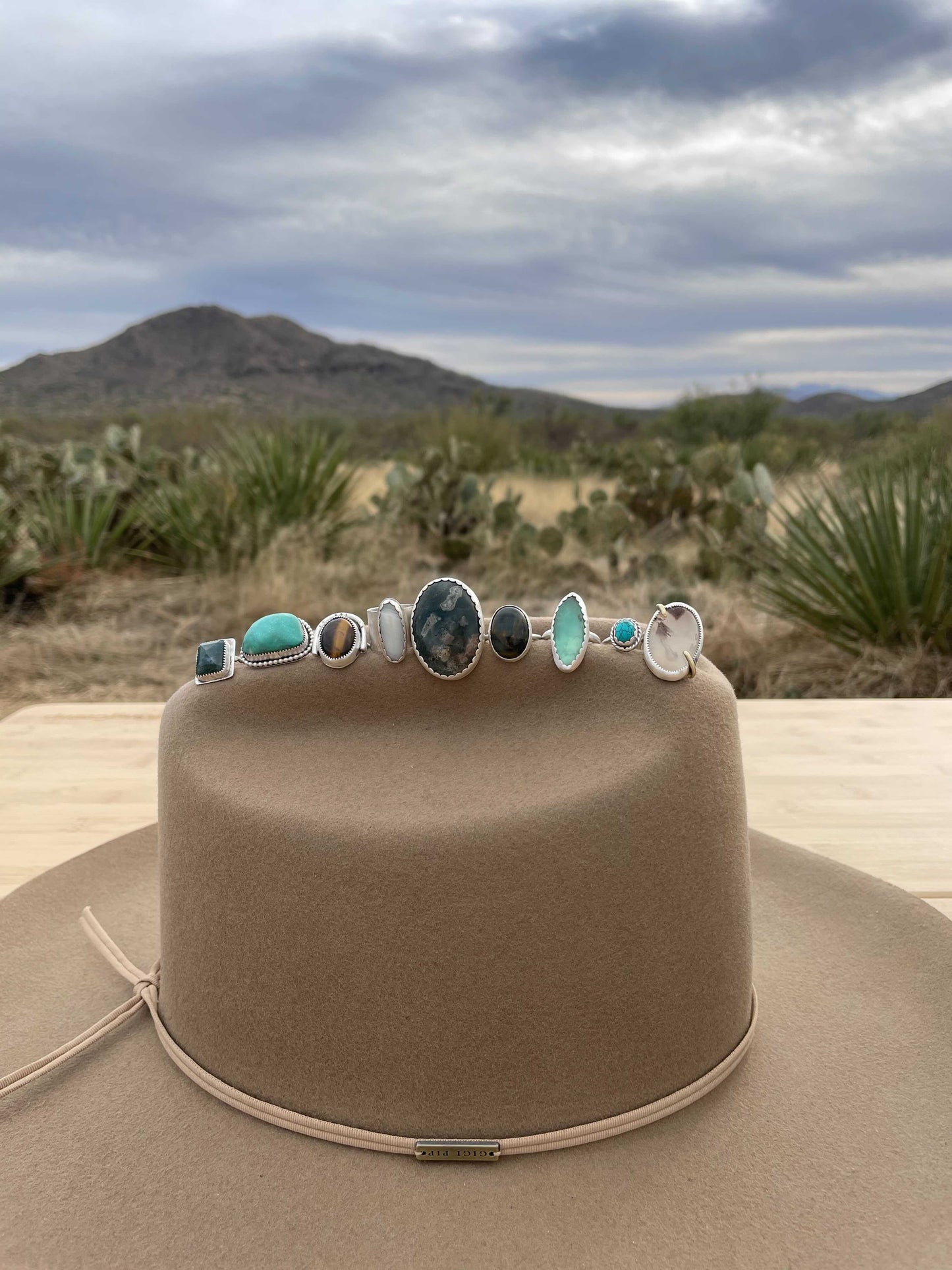 Turquoise Statement Ring - Size 5.5